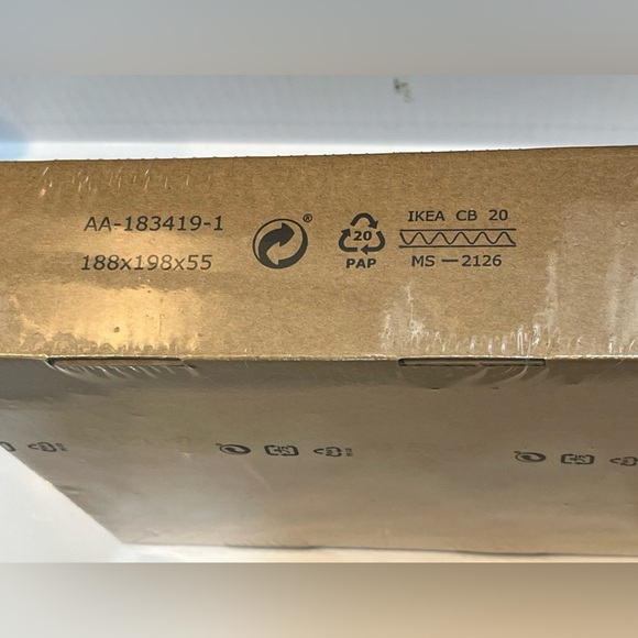 IKEA MORABO Leg Metal 4 Pack 6 1/4" 804.563.45 new in packaging - Picture 2 of 6